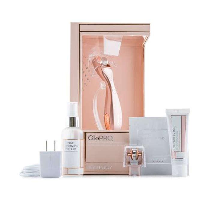 Beauty Bioscience GloPRO Rose Gold Microneedling Regeneration Tool & Eye MicroTip Set