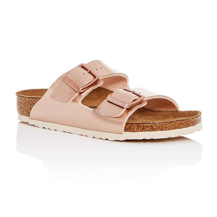 Birkenstock Girls Electric Arizona Slide Sandal