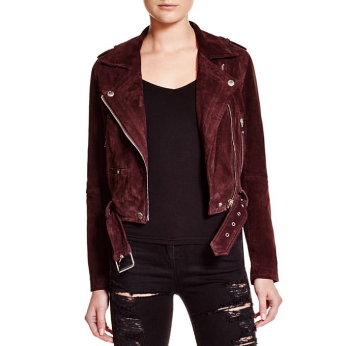 BLANKNYC Suede Moto Jacket