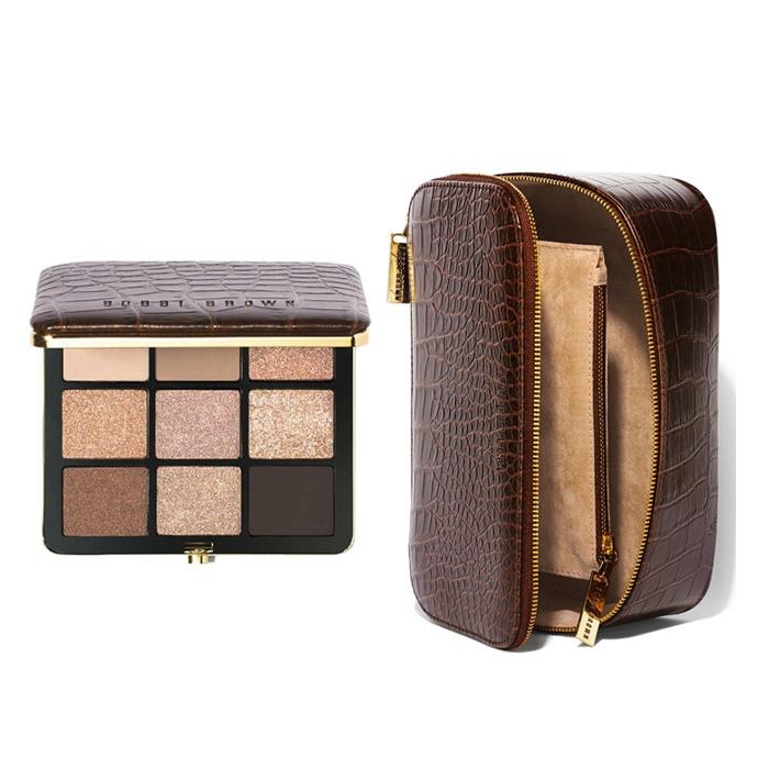 Bobbi Brown 'Scotch on the Rocks – Warm Glow' Eyeshadow Palette and Beauty Case