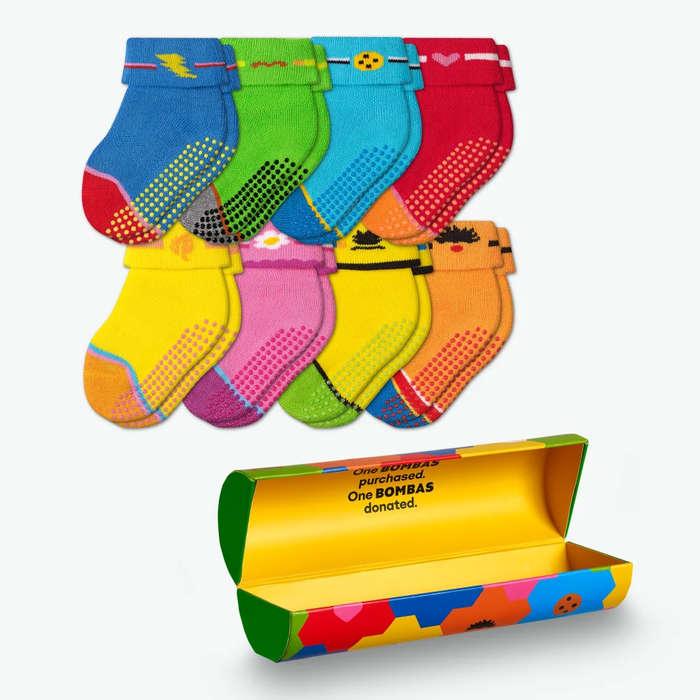 Bombas Baby Sesame Street 8-Pack Gift Box