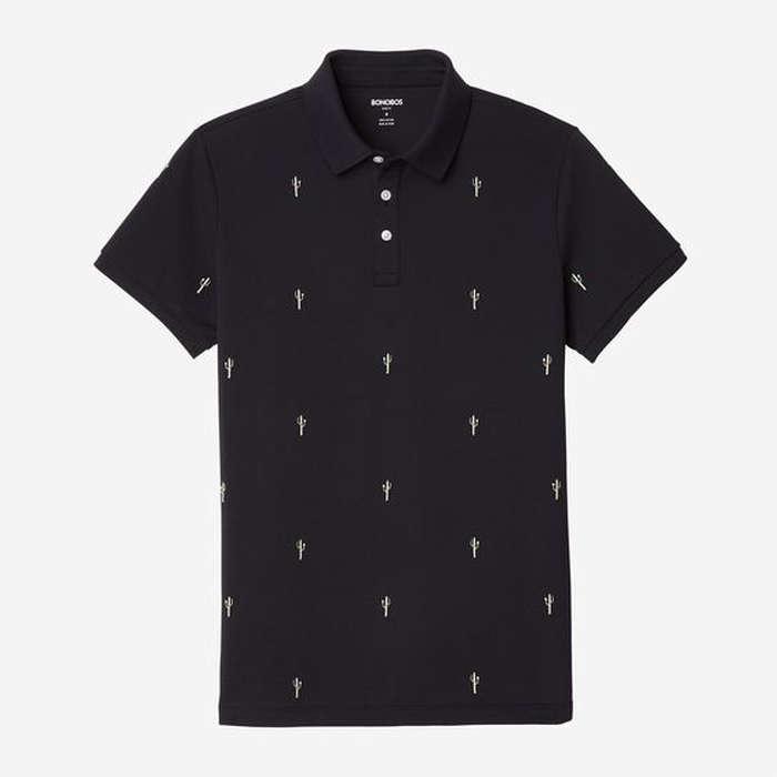 Bonobos Embroidered Pique Polo