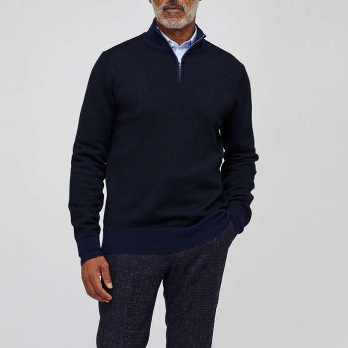 Bonobos Washable Merino Half-Zip Sweater