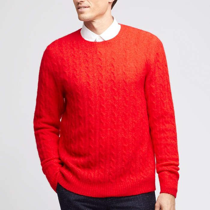 Bonobos Wool Blend Cable Crew