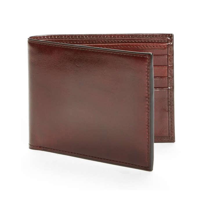 Bosca ID Flap Leather Wallet