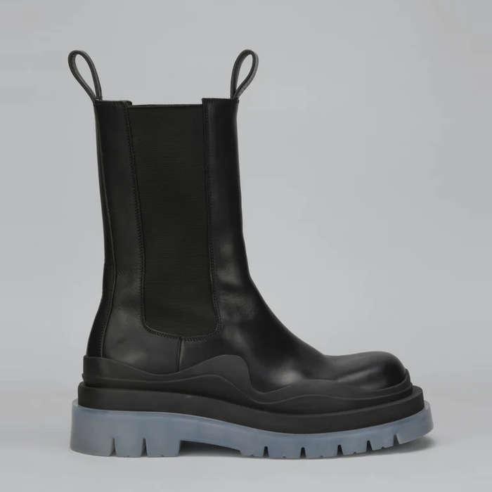 Bottega Veneta Tire Chelsea Boots