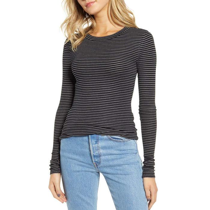 BP Ribbed Long Sleeve Tee