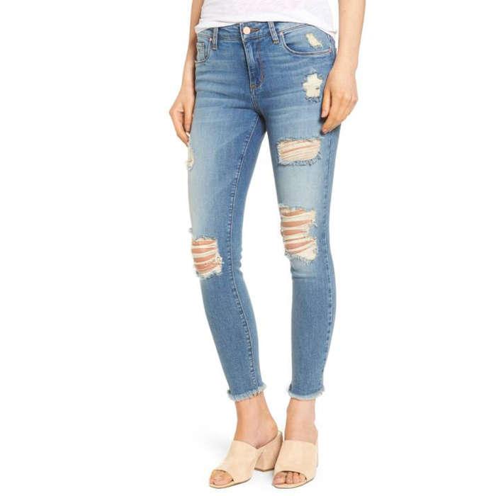 BP Ripped Crop Skinny Jeans