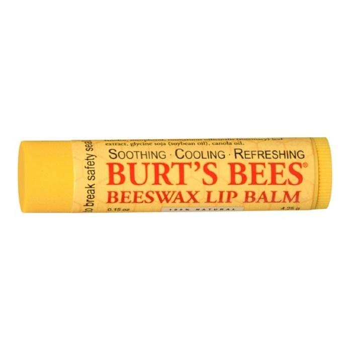 Burt's Bees 100% Natural Lip Balm, Classic Beeswax