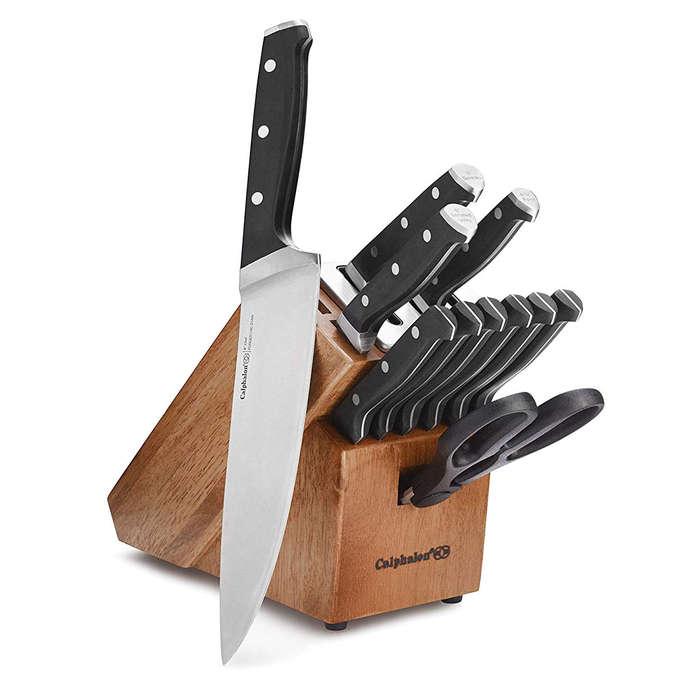 Calphalon Classic Self-Sharpening Cutlery Knife Block Set