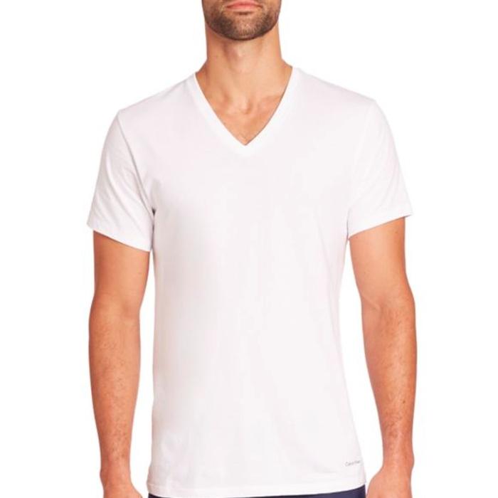 Calvin Klein Underwear Two-Pack Cotton Classic V-neck Tee