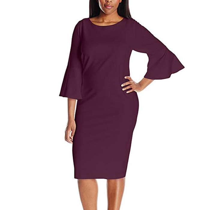 Calvin Klein Women's Plus Size Sheath Dress