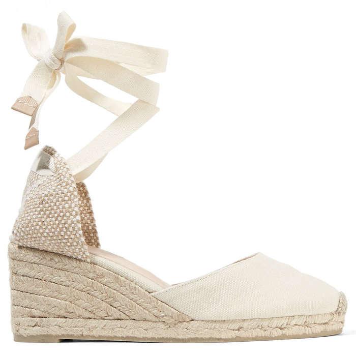 Castañer Carina Canvas Wedge Espadrilles