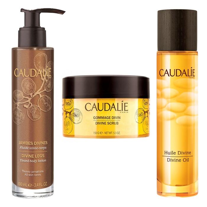 CAUDALÍE Divine Legs, Oil, and Body Scrub