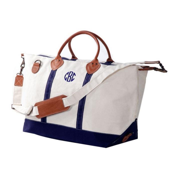 CB Station Monogrammed Sunshine Satchel