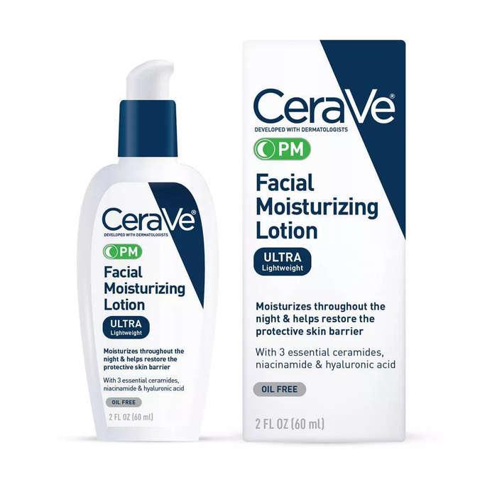 CeraVe PM Facial Moisturizing Lotion