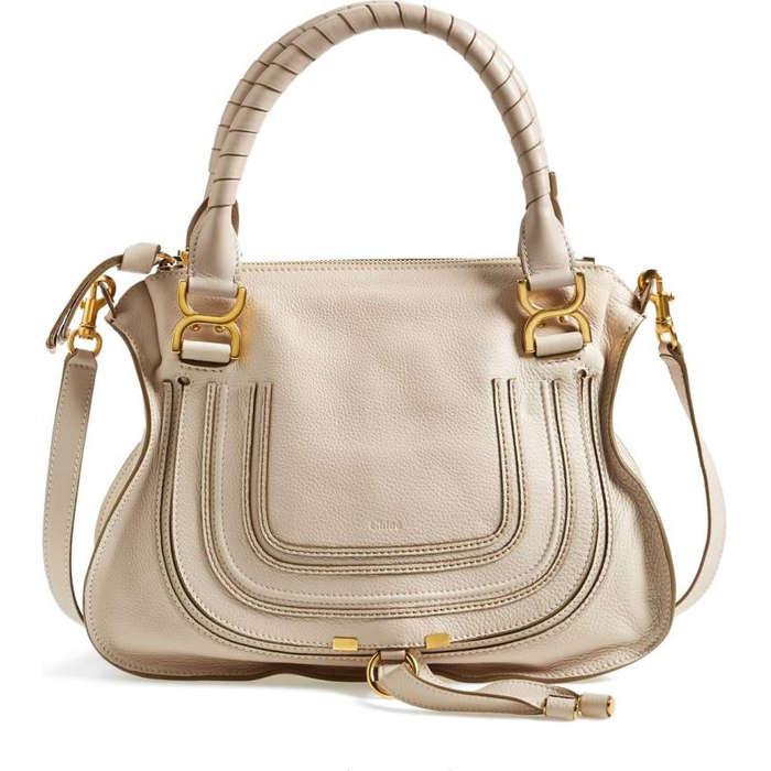 Chloé Medium Marcie Leather Satchel