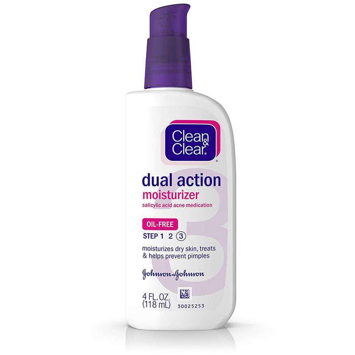 Clean & Clear Essentials Dual Action Acne Facial Moisturizer