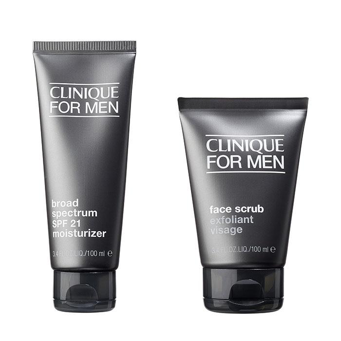 Clinique Broad Spectrum SPF 21 Moisturizer & Face Scrub