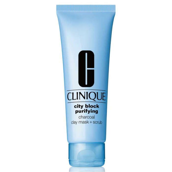 Clinique City Block Purifying Charcoal Clay Mask + Scrub