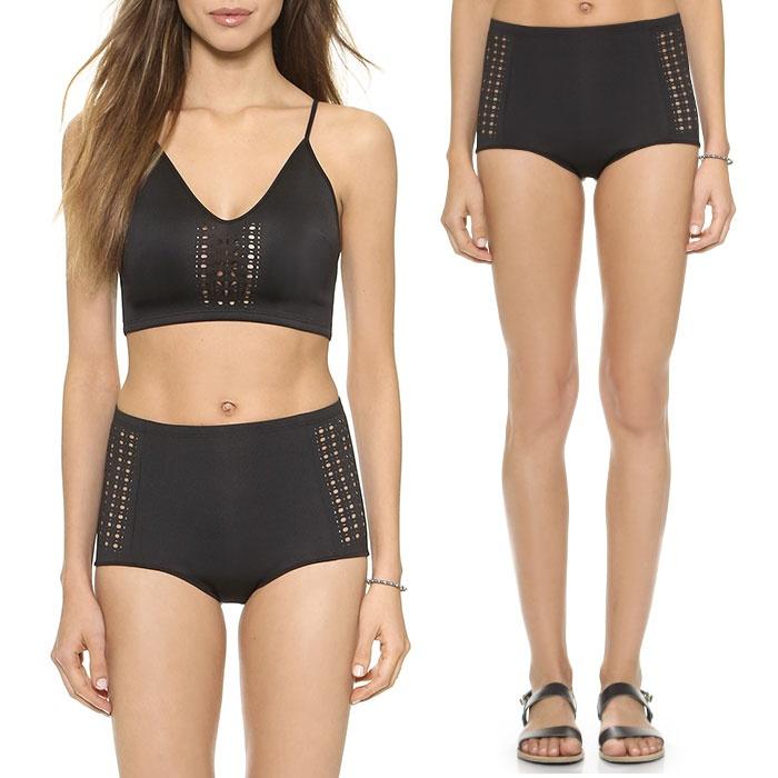 Clover Canyon Laser Cut Bathing Suit