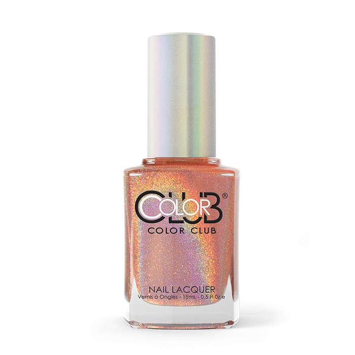 Color Club Halographic Hues Nail Polish in Peach