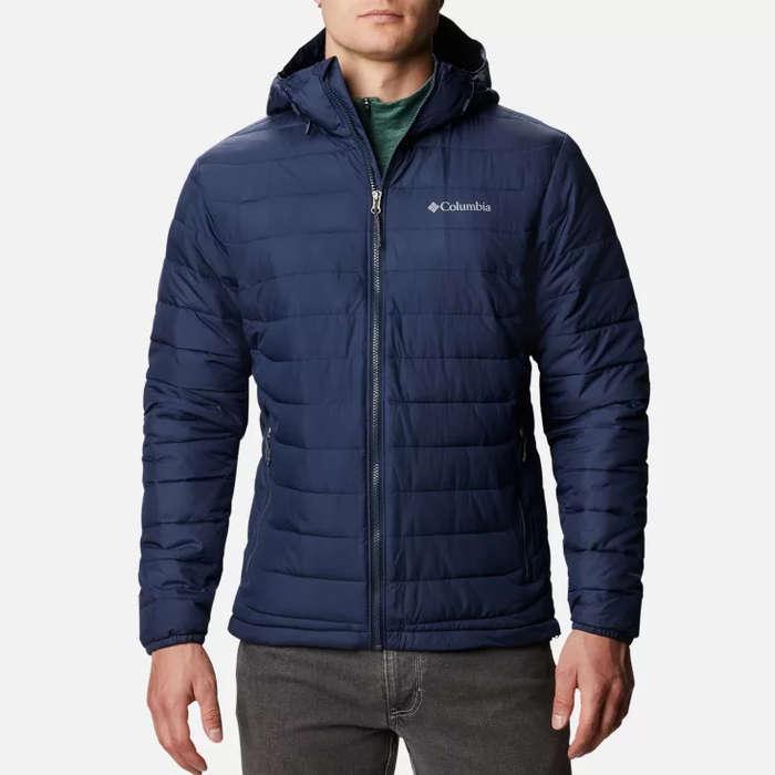 Columbia Men’s Powder Lite Hooded Insulated Jacket