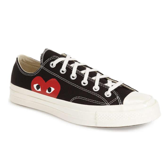 Comme des Garçons Play x Converse Chuck Taylor Hidden Heart Low Top Sneaker