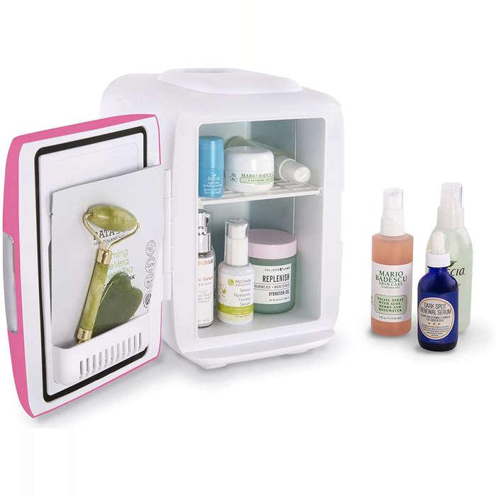 Cooluli 4L Thermoelectric Mini Beauty Fridge & Warmer