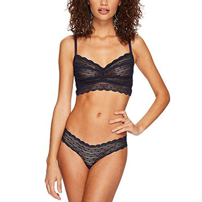 Cosabella Sweet Treats Dot V-Neck Soft Bra Thong