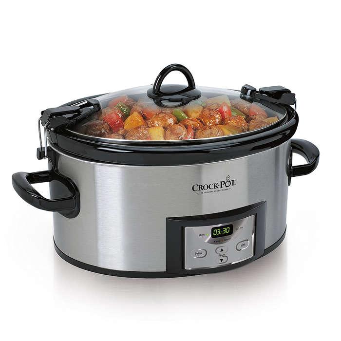 Crock-Pot 6-Quart Programmable Cook & Carry Slow Cooker