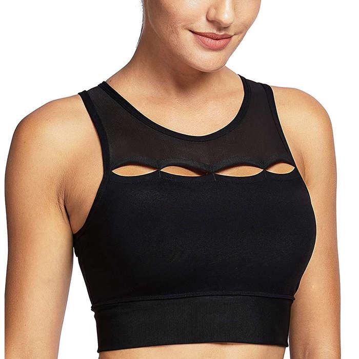 CRZ YOGA High Impact Crop Top Sports Bra