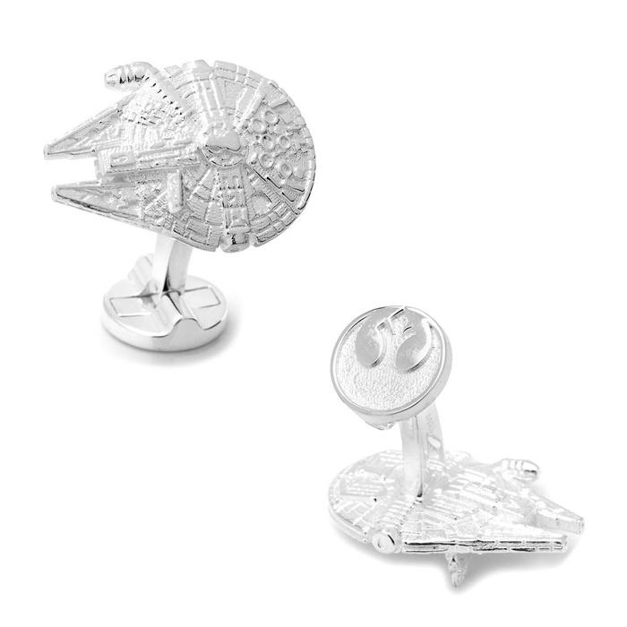 Cufflinks Inc. Star Wars Millennium Falcon Sterling Silver Cuff Links