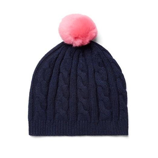 C. Wonder Beanie with Fur Top