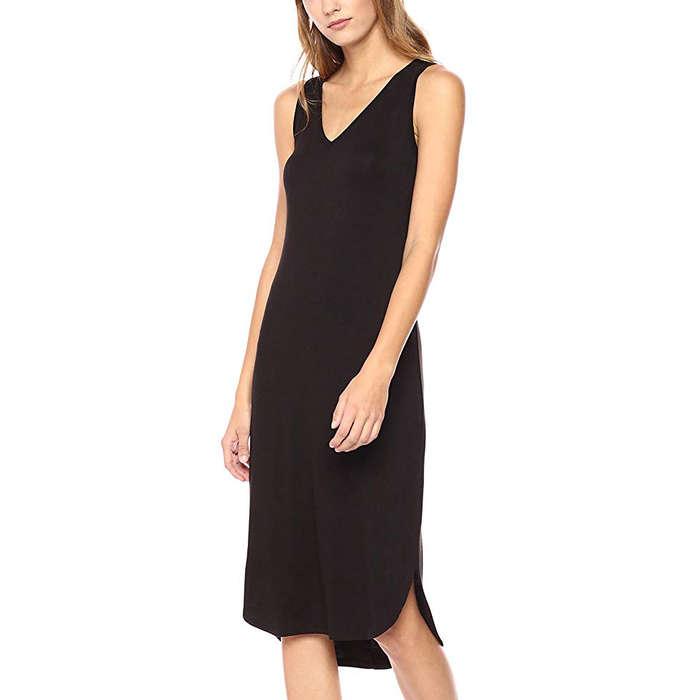 Daily Ritual Jersey Sleeveless V-Neck Dress