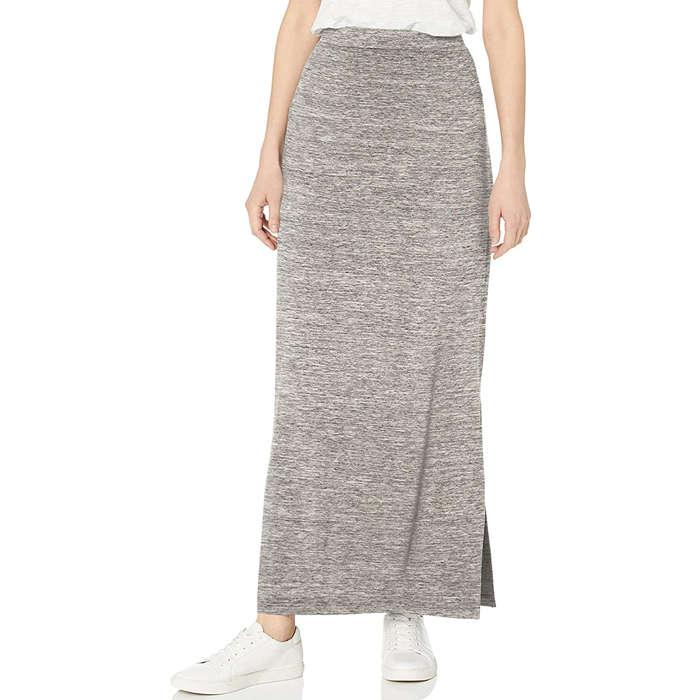 Daily Ritual Supersoft Column Skirt