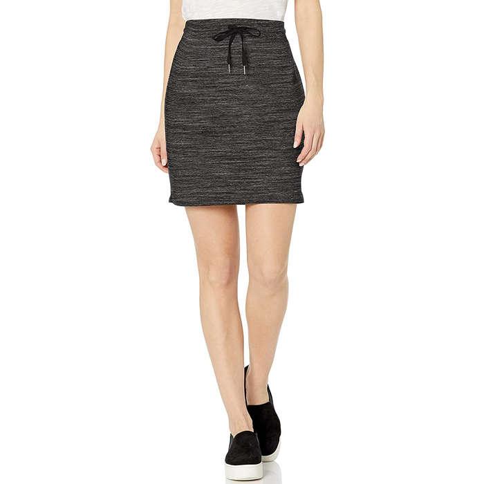 Daily Ritual Terry Cotton And Modal Sweatshirt Skirt