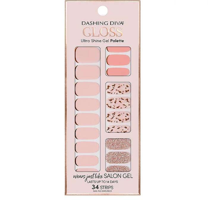 Dashing Diva Plush Sorbet Gloss Ultra Shine Gel Strips