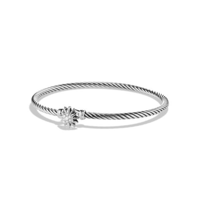 David Yurman Starburst Single-Station Bracelet with Diamonds