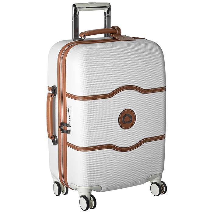 Delsey Luggage Chatelet Hard+ 21 Inch Carry On 4 Wheel Spinner