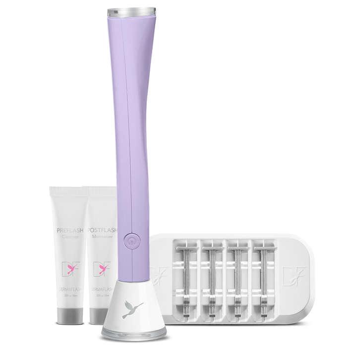 Dermaflash ONE Lilac Exfoliation & Peach Fuzz Removal Device