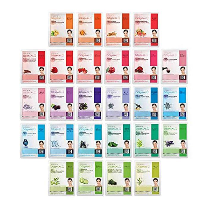 Dermal Collagen Essence Full Face Facial Mask Sheet