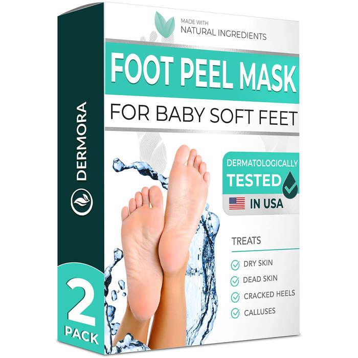 Dermora Foot Peel Mask