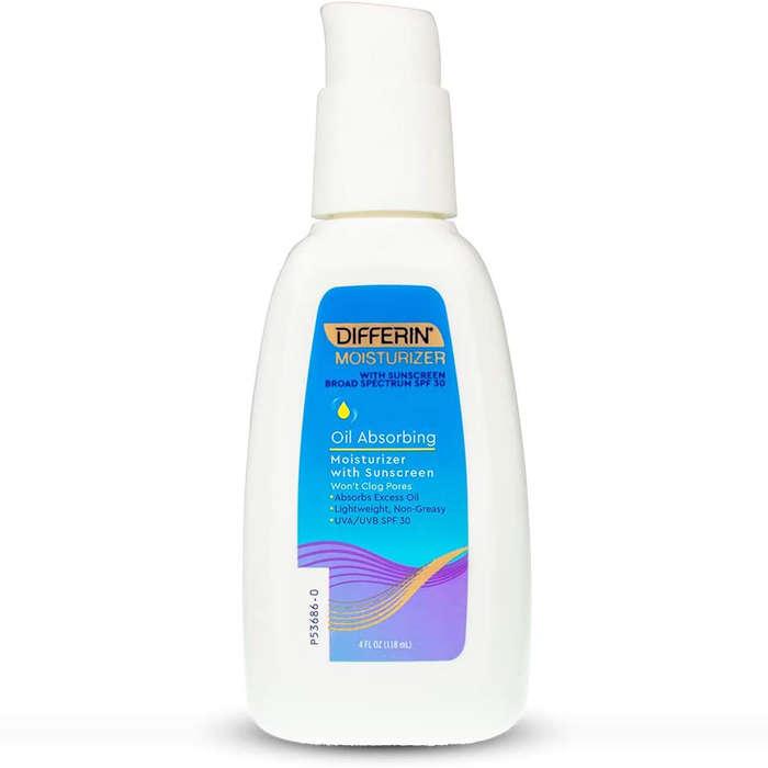 Differin Oil Absorbing Moisturizer With Sunscreen