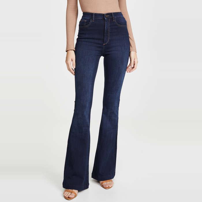 DL1961 Rachel High Rise Flare Jeans