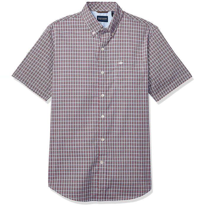 Dockers Short Sleeve Button Down Comfort Flex Fit