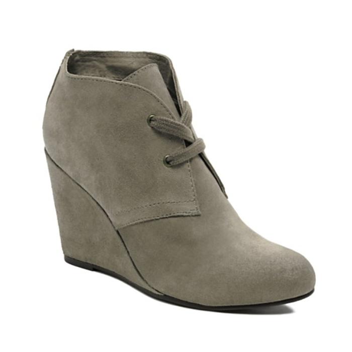 Dolce Vita Gardyn Lace Up Wedge Booties