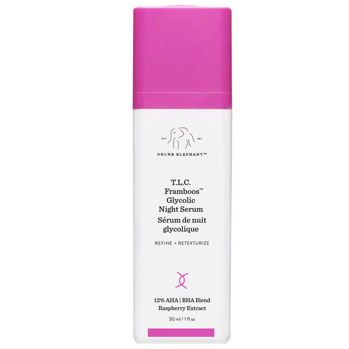 Drunk Elephant T.L.C. Framboos Glycolic Resurfacing Night Serum