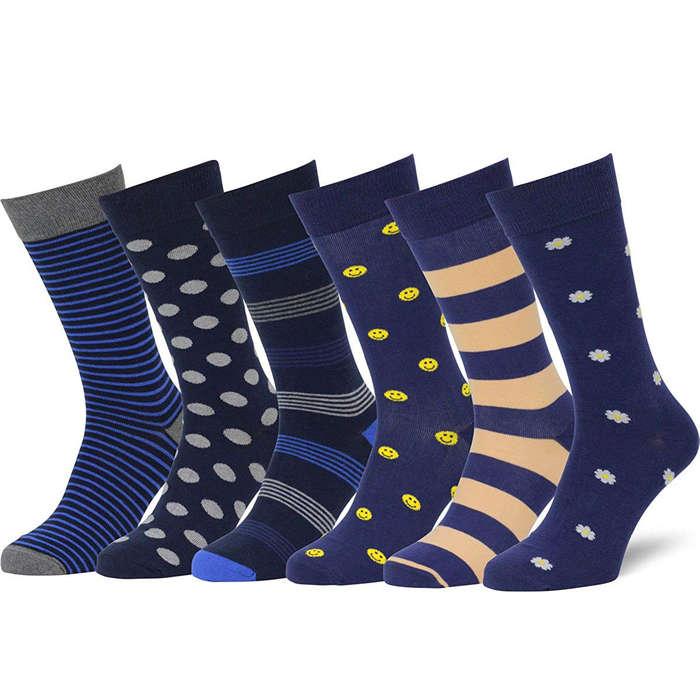 Easton Marlowe Patterned Dress Socks