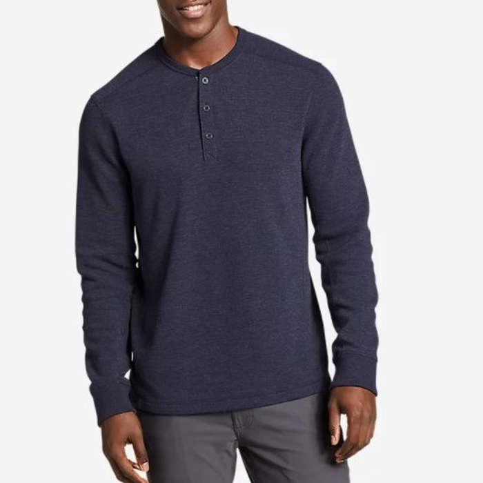 Eddie Bauer Eddie's Favorite Ultrasoft Thermal Henley